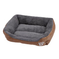Rectangular Dog Cat Beds Mattress Washable Pads Room, Soft Winter Warm Plush Sleeping Pet Fleece Bed Mat for Small Doggy Kitten, Anti-Slip Waterproof Bottom
