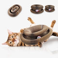 2 PCS Kitty Kurlz Cat Toy Magic Organ Cat Scratching Board Toy Kitty Curlz Foldable Accordion Cats Toy